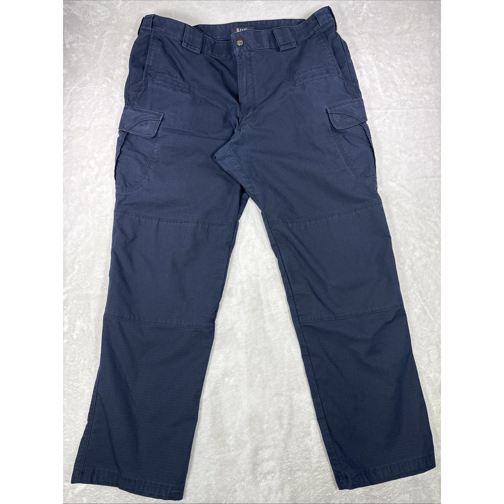 5.11 Tactical Pants Mens Stryke Regular Fit Cargo Ripstop  Blue 42X34